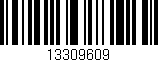Código de barras (EAN, GTIN, SKU, ISBN): '13309609'
