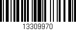 Código de barras (EAN, GTIN, SKU, ISBN): '13309970'