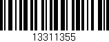 Código de barras (EAN, GTIN, SKU, ISBN): '13311355'