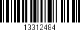 Código de barras (EAN, GTIN, SKU, ISBN): '13312484'