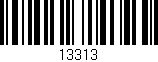Código de barras (EAN, GTIN, SKU, ISBN): '13313'