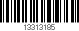 Código de barras (EAN, GTIN, SKU, ISBN): '13313185'