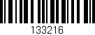 Código de barras (EAN, GTIN, SKU, ISBN): '133216'
