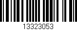 Código de barras (EAN, GTIN, SKU, ISBN): '13323053'