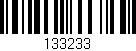 Código de barras (EAN, GTIN, SKU, ISBN): '133233'