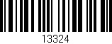 Código de barras (EAN, GTIN, SKU, ISBN): '13324'