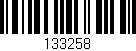 Código de barras (EAN, GTIN, SKU, ISBN): '133258'