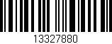 Código de barras (EAN, GTIN, SKU, ISBN): '13327880'
