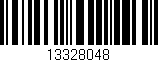Código de barras (EAN, GTIN, SKU, ISBN): '13328048'