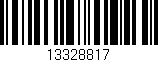 Código de barras (EAN, GTIN, SKU, ISBN): '13328817'
