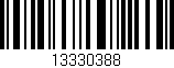 Código de barras (EAN, GTIN, SKU, ISBN): '13330388'