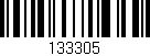 Código de barras (EAN, GTIN, SKU, ISBN): '133305'