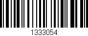 Código de barras (EAN, GTIN, SKU, ISBN): '1333054'