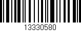 Código de barras (EAN, GTIN, SKU, ISBN): '13330580'