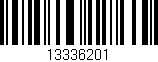 Código de barras (EAN, GTIN, SKU, ISBN): '13336201'