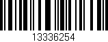 Código de barras (EAN, GTIN, SKU, ISBN): '13336254'