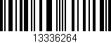 Código de barras (EAN, GTIN, SKU, ISBN): '13336264'