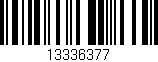Código de barras (EAN, GTIN, SKU, ISBN): '13336377'