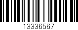 Código de barras (EAN, GTIN, SKU, ISBN): '13336567'