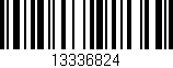 Código de barras (EAN, GTIN, SKU, ISBN): '13336824'