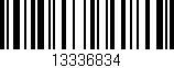 Código de barras (EAN, GTIN, SKU, ISBN): '13336834'