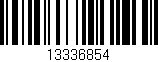 Código de barras (EAN, GTIN, SKU, ISBN): '13336854'