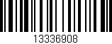 Código de barras (EAN, GTIN, SKU, ISBN): '13336908'