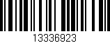 Código de barras (EAN, GTIN, SKU, ISBN): '13336923'