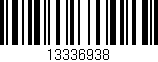 Código de barras (EAN, GTIN, SKU, ISBN): '13336938'