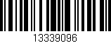 Código de barras (EAN, GTIN, SKU, ISBN): '13339096'