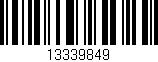 Código de barras (EAN, GTIN, SKU, ISBN): '13339849'