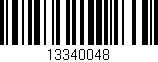 Código de barras (EAN, GTIN, SKU, ISBN): '13340048'