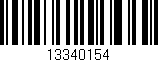 Código de barras (EAN, GTIN, SKU, ISBN): '13340154'