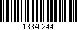 Código de barras (EAN, GTIN, SKU, ISBN): '13340244'