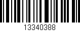 Código de barras (EAN, GTIN, SKU, ISBN): '13340388'