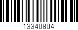 Código de barras (EAN, GTIN, SKU, ISBN): '13340804'