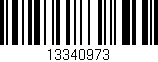 Código de barras (EAN, GTIN, SKU, ISBN): '13340973'
