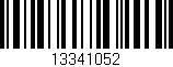 Código de barras (EAN, GTIN, SKU, ISBN): '13341052'