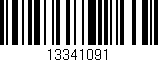 Código de barras (EAN, GTIN, SKU, ISBN): '13341091'