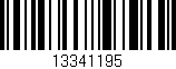 Código de barras (EAN, GTIN, SKU, ISBN): '13341195'