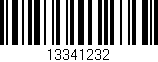 Código de barras (EAN, GTIN, SKU, ISBN): '13341232'
