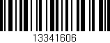 Código de barras (EAN, GTIN, SKU, ISBN): '13341606'