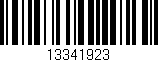 Código de barras (EAN, GTIN, SKU, ISBN): '13341923'