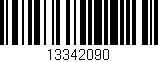 Código de barras (EAN, GTIN, SKU, ISBN): '13342090'