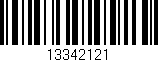 Código de barras (EAN, GTIN, SKU, ISBN): '13342121'