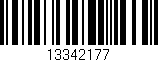 Código de barras (EAN, GTIN, SKU, ISBN): '13342177'