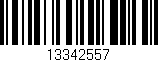 Código de barras (EAN, GTIN, SKU, ISBN): '13342557'