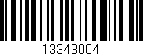 Código de barras (EAN, GTIN, SKU, ISBN): '13343004'