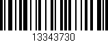 Código de barras (EAN, GTIN, SKU, ISBN): '13343730'