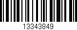 Código de barras (EAN, GTIN, SKU, ISBN): '13343849'